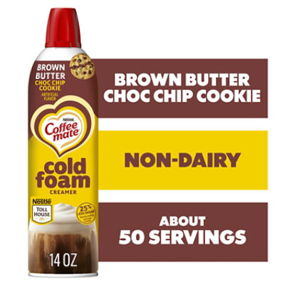 Coffee Mate Cold Foam Brown Butter Choc Chip Cookie 14oz - 14 OZ - Image 1