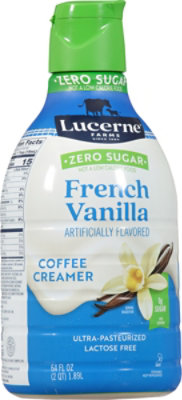 Lucerne Creamer Non Dairy French Vanilla Sugar Free 64 Fz - 64 FZ - Image 5