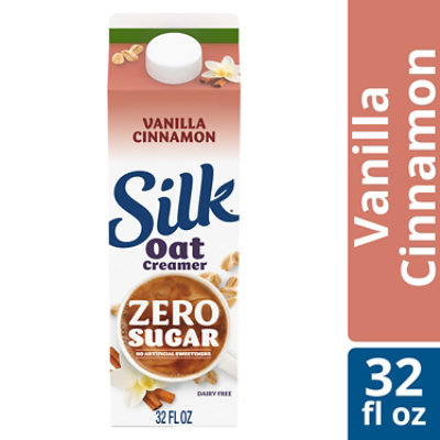 Silk Oat Cinnamon Vanilla Zero Sugar 32oz - 32 FZ - Image 1