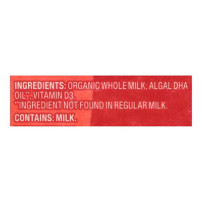 O Organics Whole Milk Plus Dha Omega 3 64 Fl. Oz. - 64 Fl. Oz. - Image 4