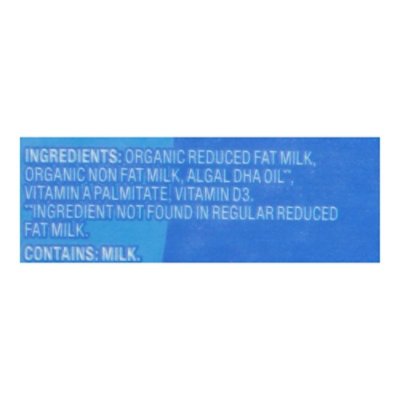 O Organics 2% Reduced Fat Milk Plus Dha Omega 3 64 Fl. Oz. - 64 Fl. Oz. - Image 4
