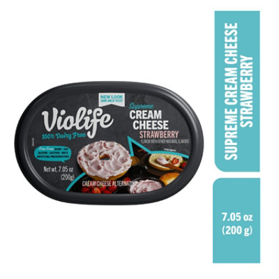 Violife Just Like Cream Cheese Strawberry - 7.05 OZ