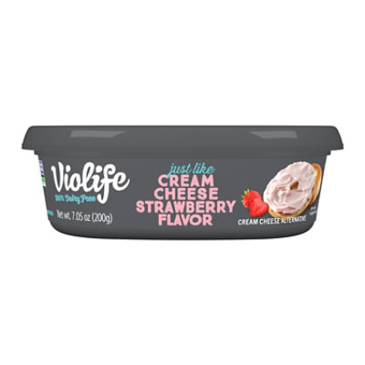 Violife Just Like Cream Cheese Strawberry 7.05oz - 7.05 OZ - Image 7