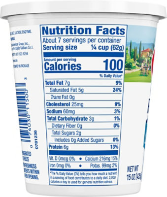 Galbani Lactose Free Ricotta Cheese - 15 Oz - Image 6