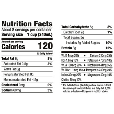 Silk Kids Oat Blend Plant Based - 59 Fl. Oz. - Image 3