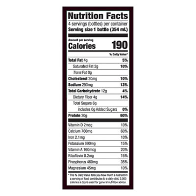 Shamrock Rockin Protein Chocolate Builder 30g 4-12fz, 48 Fz - 4-12 FZ - Image 4