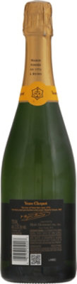 Veuve Clicquot Ponsardin Brut Champagne Wine - 750 ML - Image 4