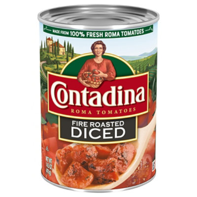 Contadina Fire Roasted Diced Tomatoes Can - 14.5 Oz - 14.5 OZ - Image 3