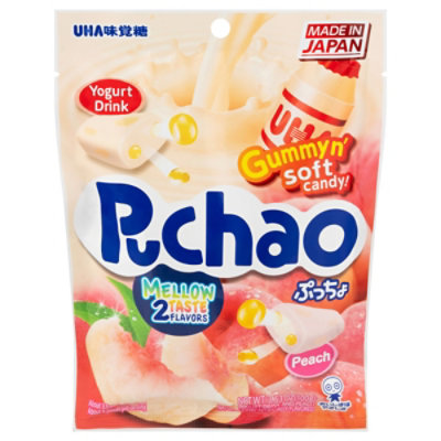 Uha Mikakuto Puchao Yogurt&peach - 3.53 OZ - Image 1
