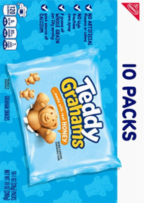 Teddy Grahams Honey Multipack - 10 Count - Image 6