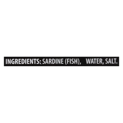 Grace Sardines In Water - 3.74 OZ - Image 3