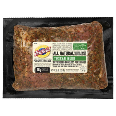 Hatfield Tuscan Herb Pork Roast 24 Oz - 24 OZ - Image 3