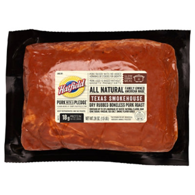 Hatfield Texas Smokehouse Boneless Pork Roast 24 Oz - 24 OZ - Image 3