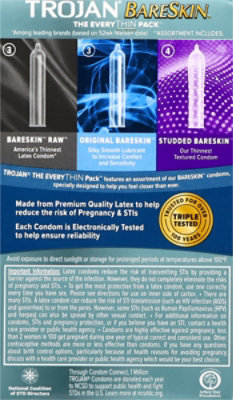 Trojan Condom Bareskin Variety Pack 10 Ct - 10 CT - Image 4