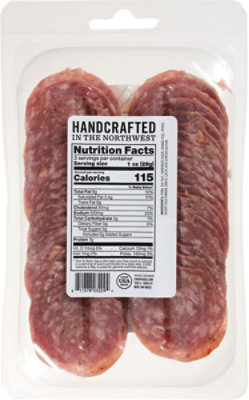 Coro Foods Salami Orange Cardamom Uncured Sliced - 3 OZ - Image 5