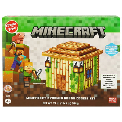 Create-a-treat Minecraft Pyramid Gingerbread Cookie Kit - 20.96 OZ - Image 3