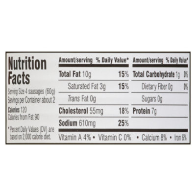 Grace Vienna Sausages Chicken Hot And Spicy - 4.6 OZ - Image 3