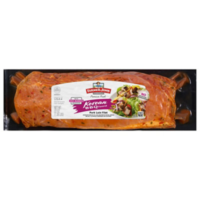 Farmer John Pork Loin Fillet Korean Bbq Korean Bbq Marinade - 22 OZ - Image 1