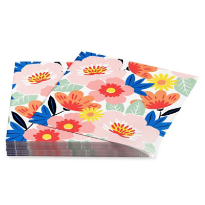 American Greetings Colorful Flowers Lunch Napkins - 20 Count - Image 5
