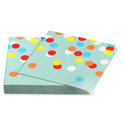 American Greetings Colorful Dots All Occasion Lunch Napkins - 20 Count - Image 5