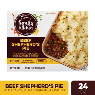 Blounts Family Kitchen Fully Baked Beef Shepherds Pie - 24 OZ - Image 2