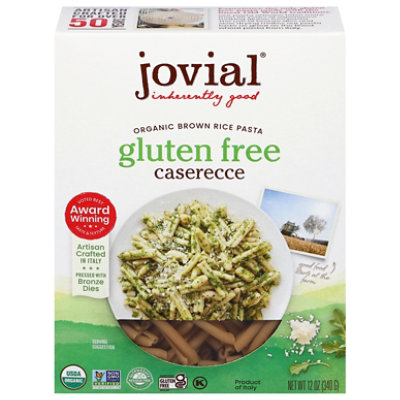 Jovial Pasta Caserecce Brown Rice Organic - 12 OZ - Image 2