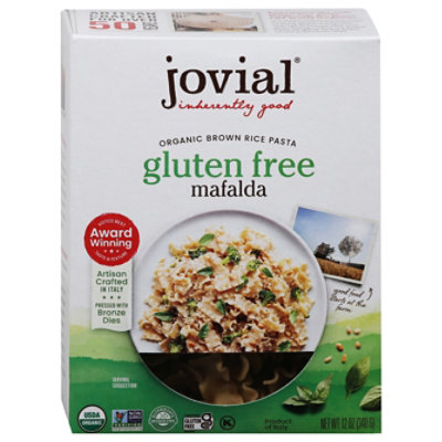 Jovial Pasta Brown Rice Mafalda - 12 OZ - Image 3