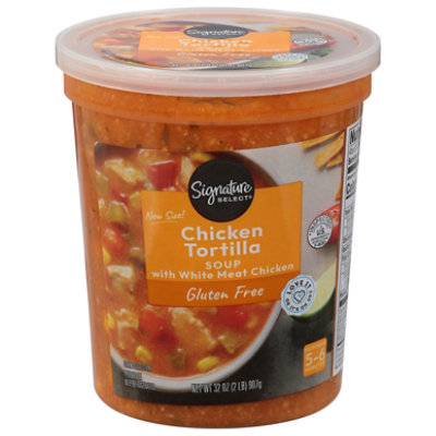 Signatrue Select Soup Chicken Tortilla - 32 OZ - Image 1