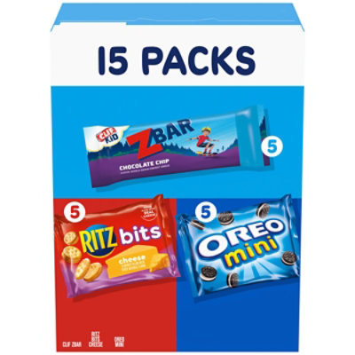 Nabisco Variety Pack With Zbar 15ct - 15 CT - Image 1