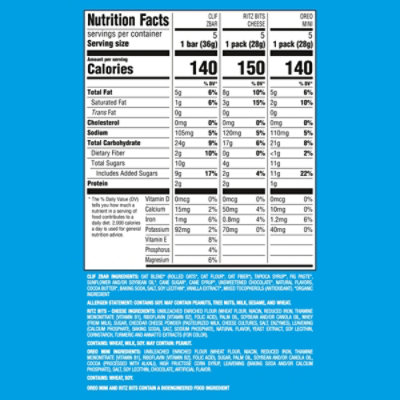 Nabisco Variety Pack With Zbar 15ct - 15 CT - Image 4