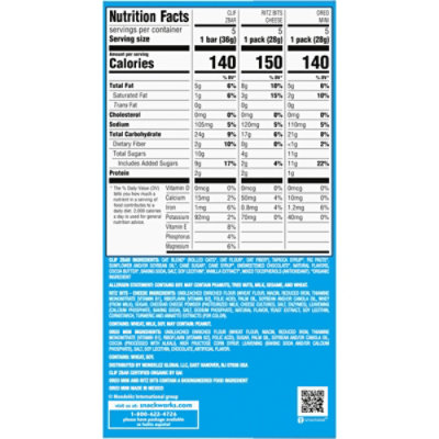 Nabisco Variety Pack With Zbar 15ct - 15 CT - Image 3