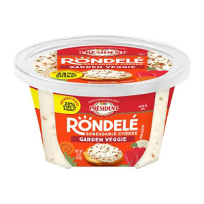 Rondele Cheese Spread Garden Veggie - 8 OZ - Image 2
