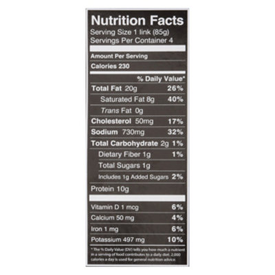 Stan's Dia Ched Peno Sausage - 12 Oz - Image 3