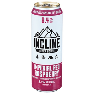 Incline Imperial Raspberry Cider 19.2 Fl Oz In Cans - 19.2 FZ - Image 2