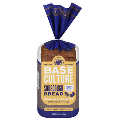 Base Culture Bread Keto  Sourdough - 16 OZ - Image 1