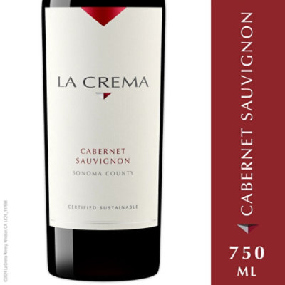 La Crema Sonoma Cabernet Sauvignon Wine - 750 ML - Image 1