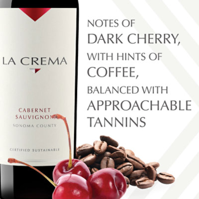 La Crema Sonoma Cabernet Sauvignon Wine - 750 ML - Image 2