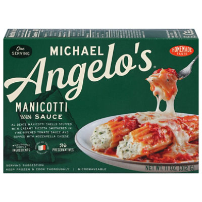 Michael Angelos Manicotti With Sauce - 11 OZ - Image 2