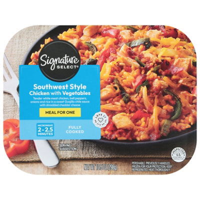 Signature Select Southwest Style Chicken With Vegetables 10.5 Oz - 10.5 OZ - Image 3