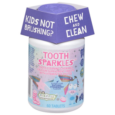 Jack N Jill Kids Tablets Teeth Cleaning - 60 CT - Image 3