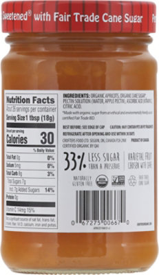 Crofters Fruit Spread Apricot Premium - 16.5 OZ - Image 5