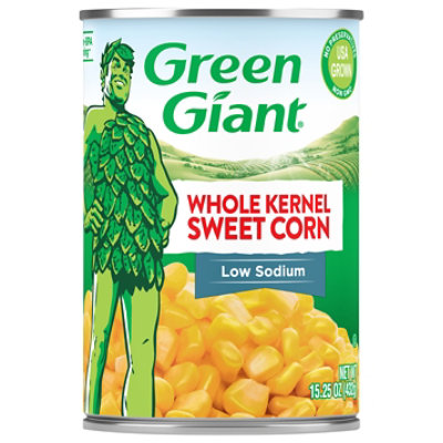 Green Giant Low Sodium Whole Kernel Corn 15.25oz Can - 15.25 OZ - Image 3