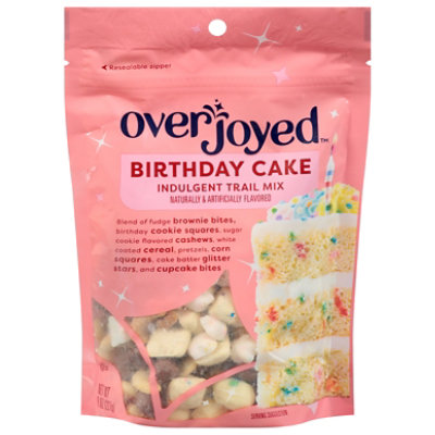 Overjoyed Indulgent Birthday Cake Trail Mix - 8 Oz