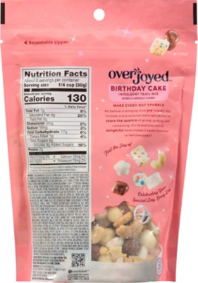 Overjoyed Indulgent Birthday Cake Trail Mix - 8 Oz - Image 5