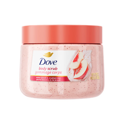 Dove Exfoliating Body Scrub Crushed Macadamia & Rice Milk Scent 125ml