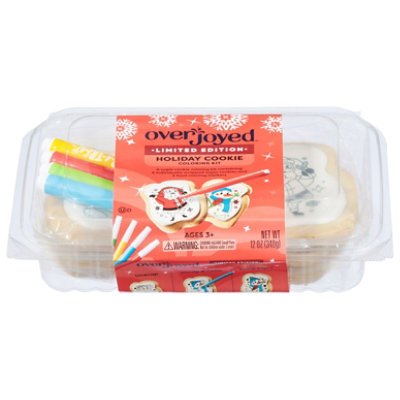 Overjoyed Holiday Cookie Coloring Kit - 12 OZ - Image 2