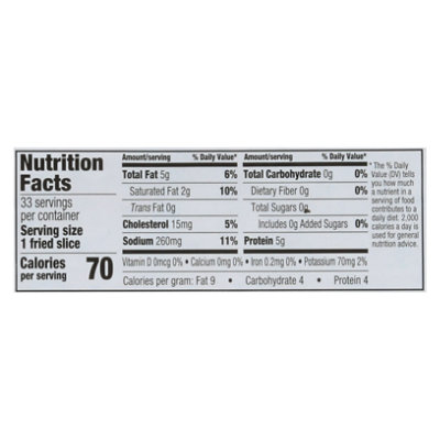Signature Select Bacon Peppered Thick Prop 12 Compliant 48 Oz - 48 OZ - Image 3