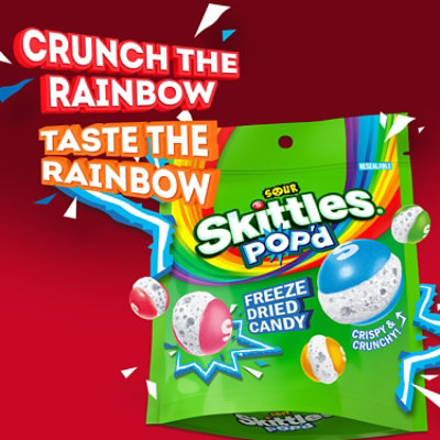 Skittles Pop Sour Stand Up Pouch - 5.5 Oz - Image 3