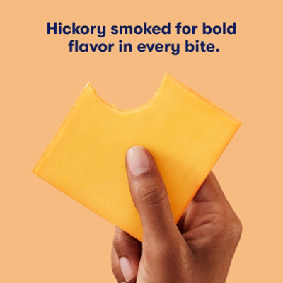 Tillamook Smoked Medium Cheddar Cheese Slices - 6 Oz - Image 2
