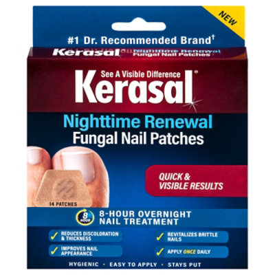 Kerasal Nighttime Renewal Fungal Patchest - 14 CT - Image 3